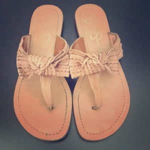 Jessica Simpson tan sandals